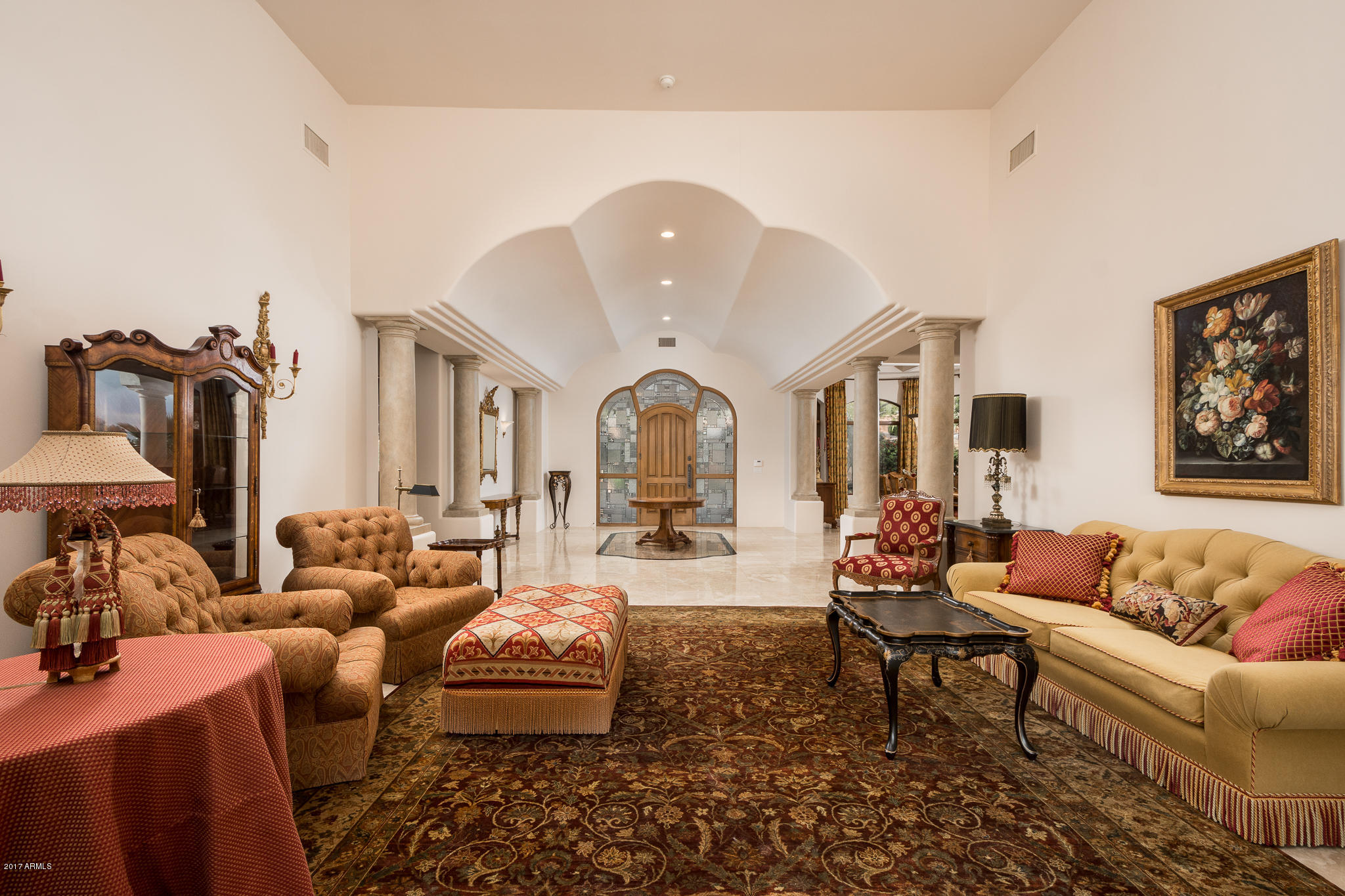 6744 North Invergordon Road Paradise Valley, AZ 85253 - Photo 5 of 59 Living Room to Entry
