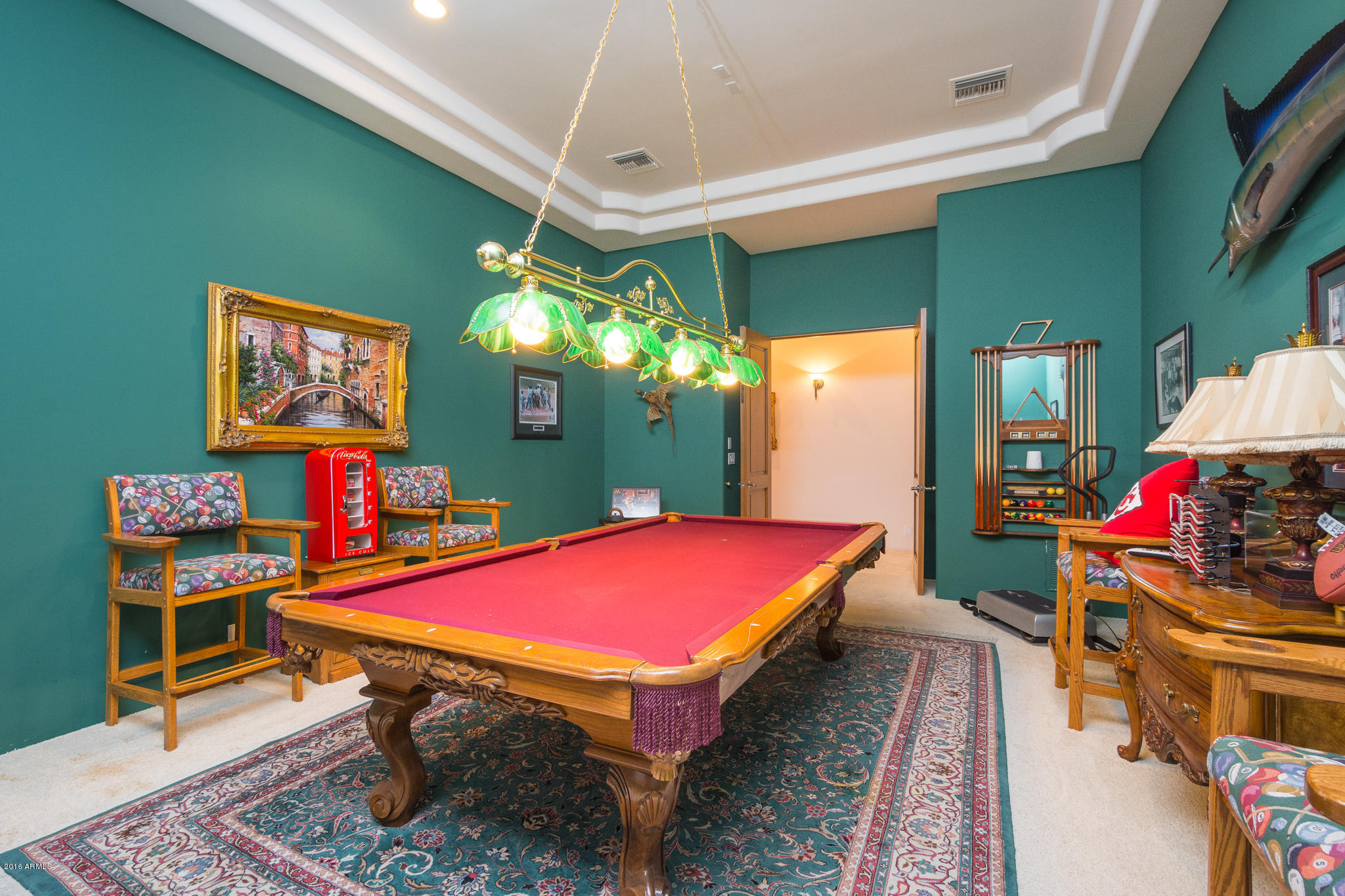 6744 North Invergordon Road Paradise Valley, AZ 85253 - Photo 52 of 59 Billiard Room