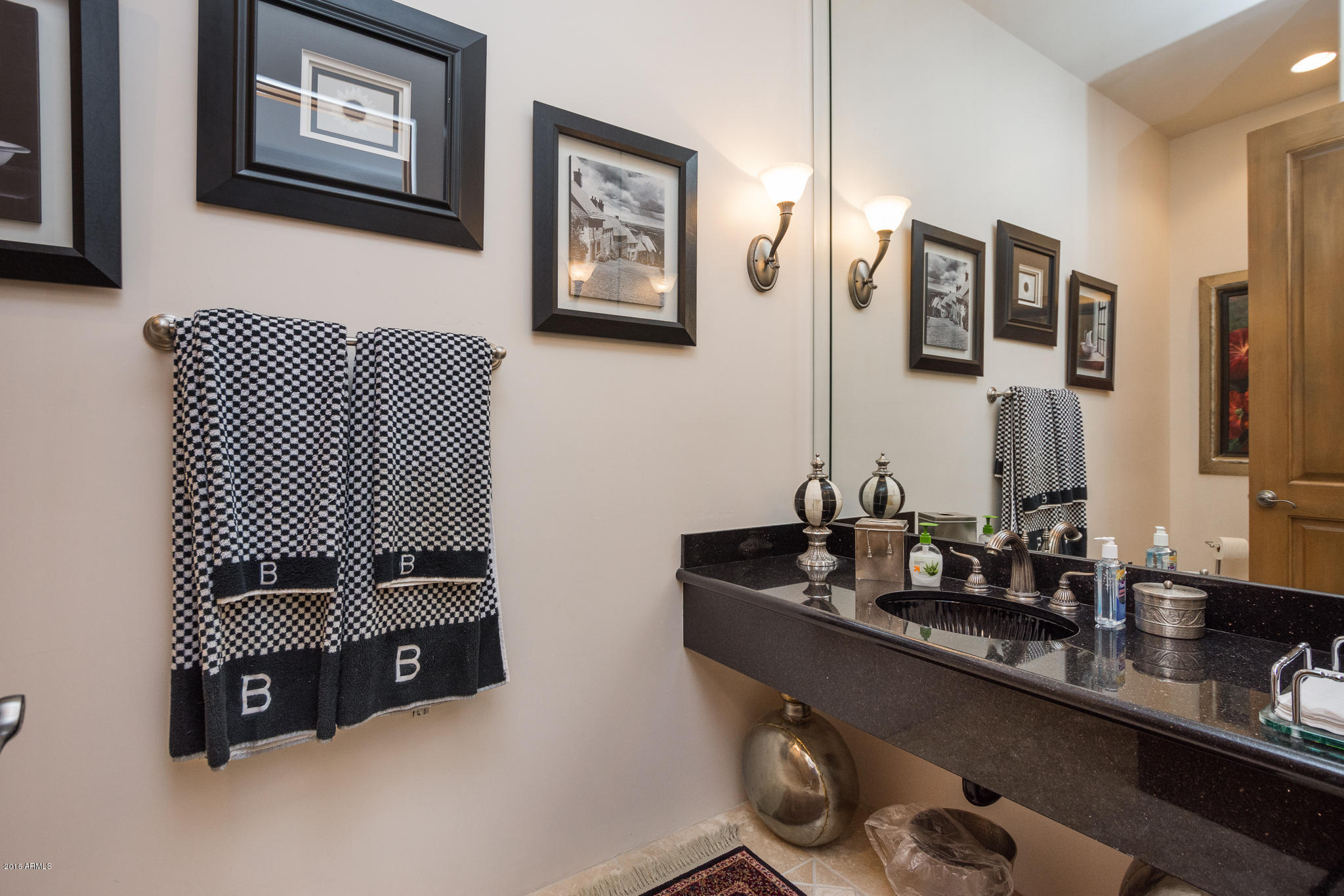 6744 North Invergordon Road Paradise Valley, AZ 85253 - Photo 58 of 59 Powder Room