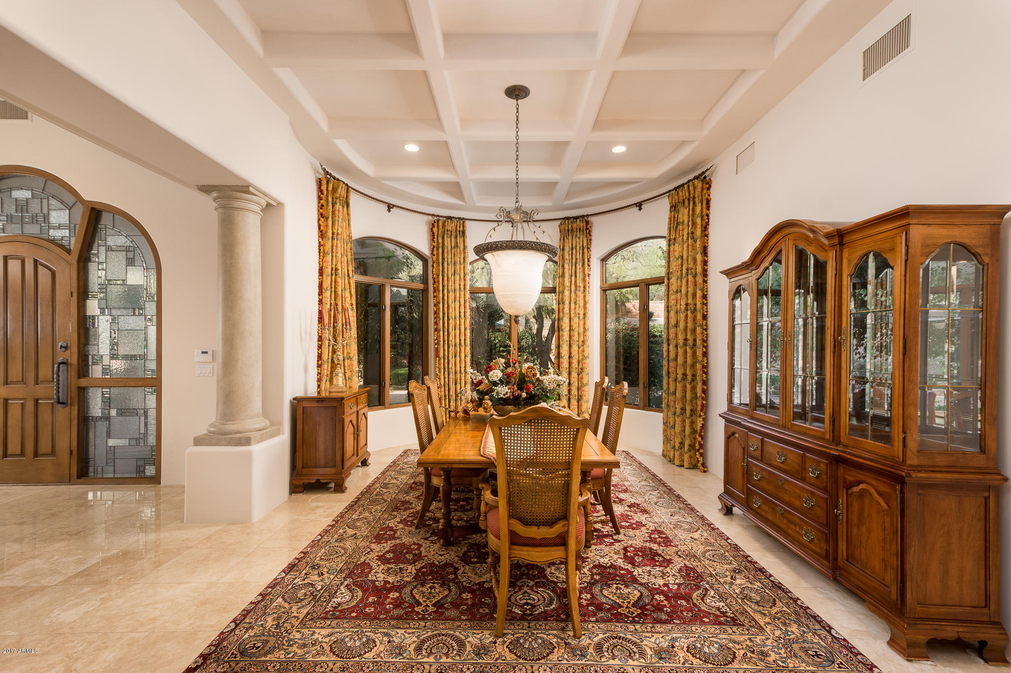 6744 North Invergordon Road Paradise Valley, AZ 85253 - Photo 7 of 59 Foyer & Formal Dining