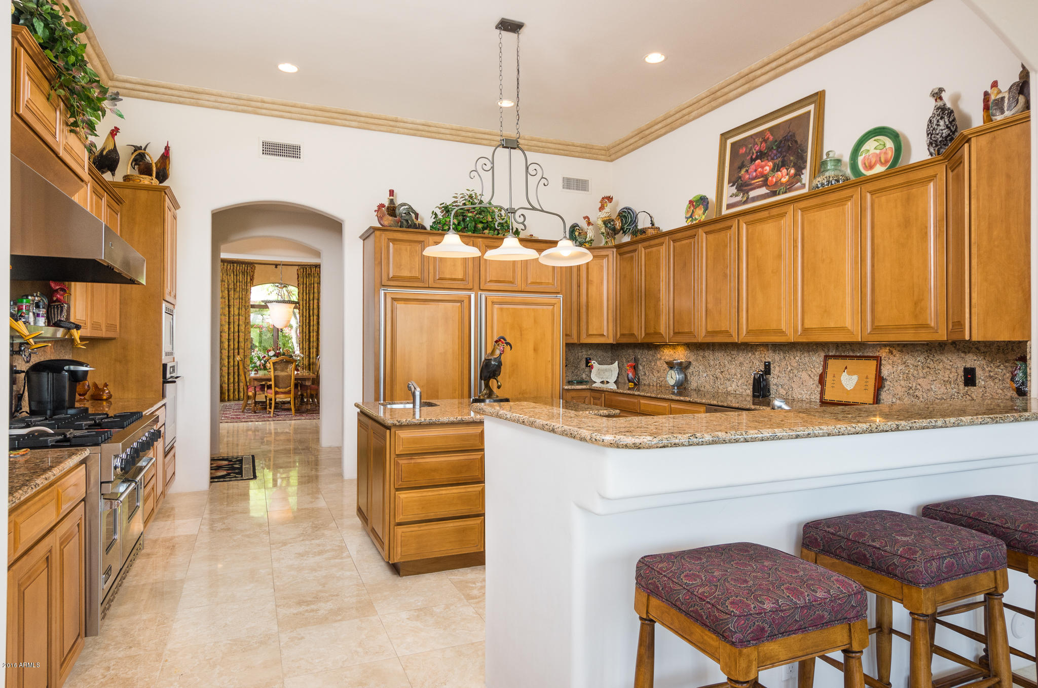 6744 North Invergordon Road Paradise Valley, AZ 85253 - Photo 9 of 59 Kitchen