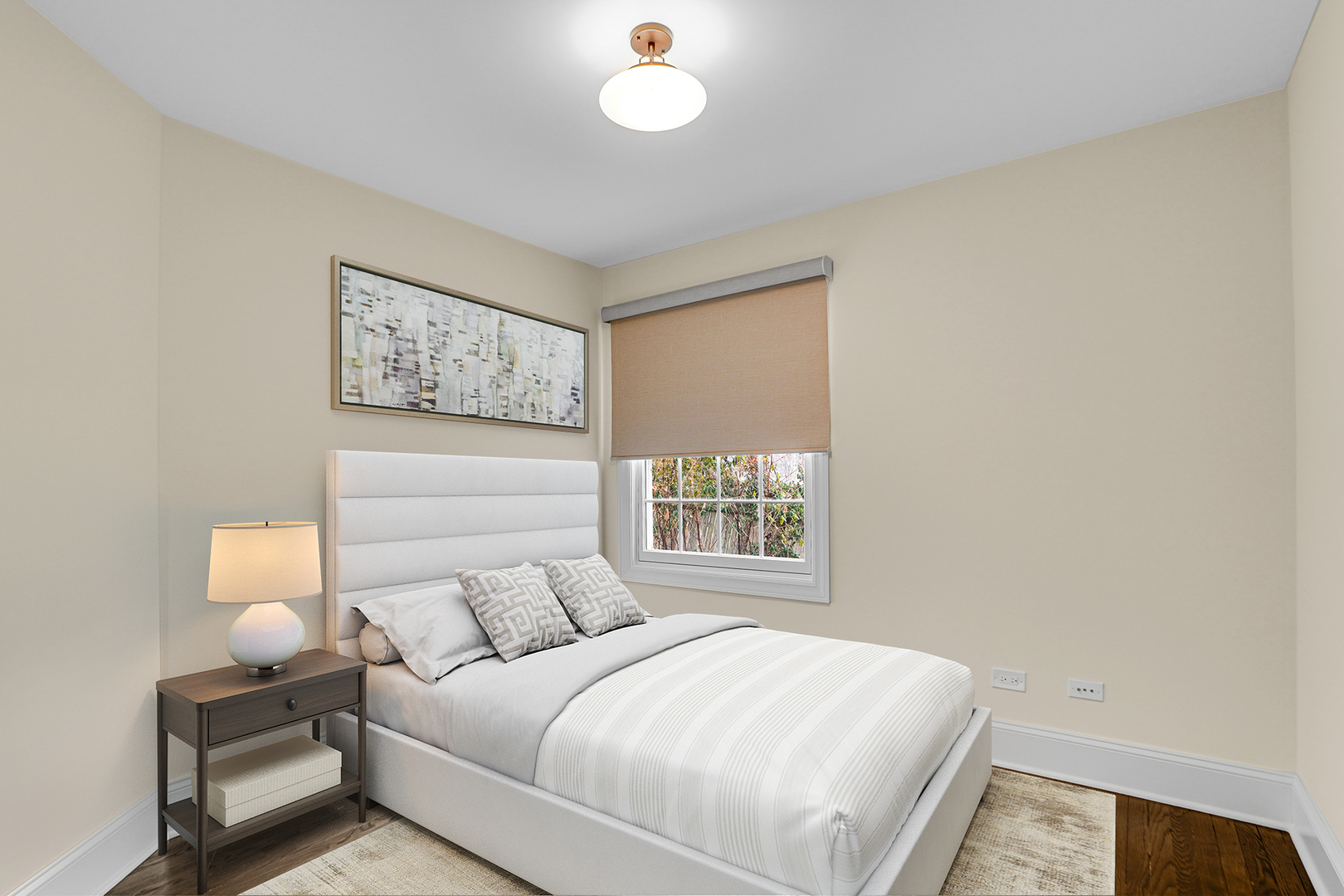 104 Moffett Road Lake Bluff, IL 60044 - Photo 20 of 40 a bedroom with a bed and a window