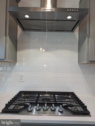 a close view of stove top oven