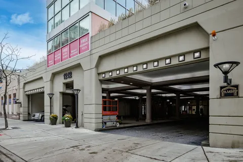 a view of retail shops
