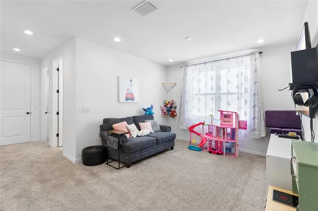 a view of a garage with a bike and garage