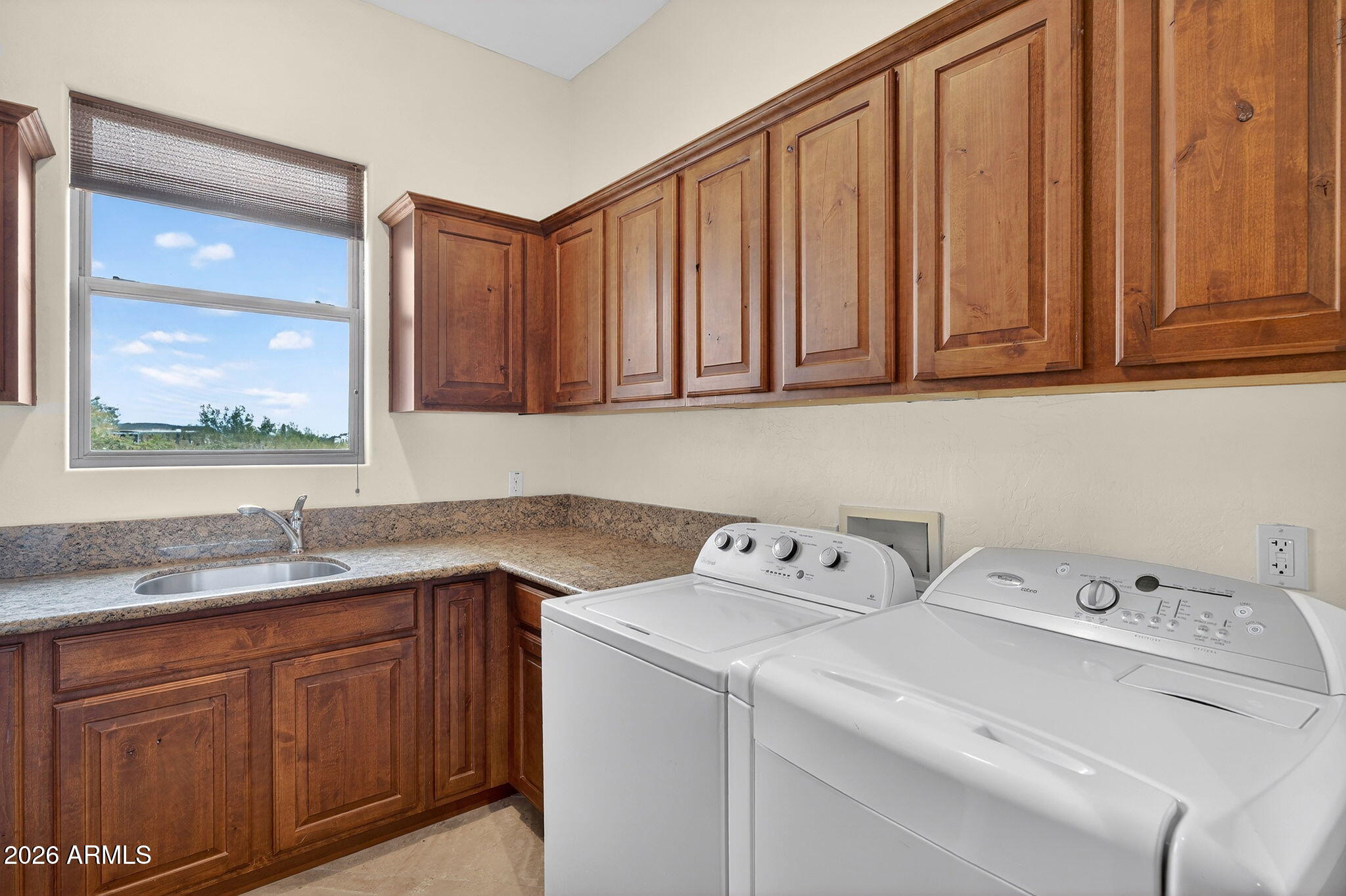 10000 Ginger Way Casa Grande, AZ 85194 - Photo 50 of 93 a utility room with sink dryer and washer