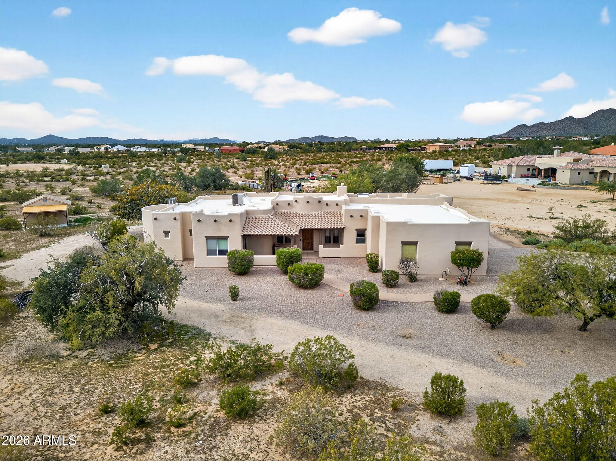 10000 Ginger Way Casa Grande, AZ 85194 - Photo 73 of 93 a view of a terrace with lawn chairs