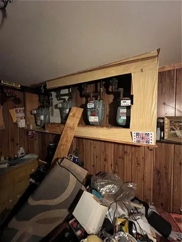 a view of storage and utility room