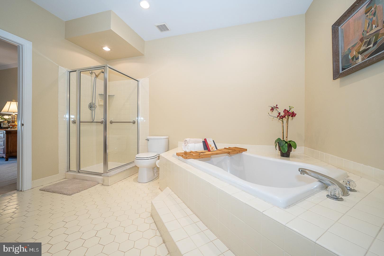 48 Longview Circle, Unit 48 Berwyn, PA 19312 - Photo 15 of 36 a bathroom with a sink vanity mirror and toilet