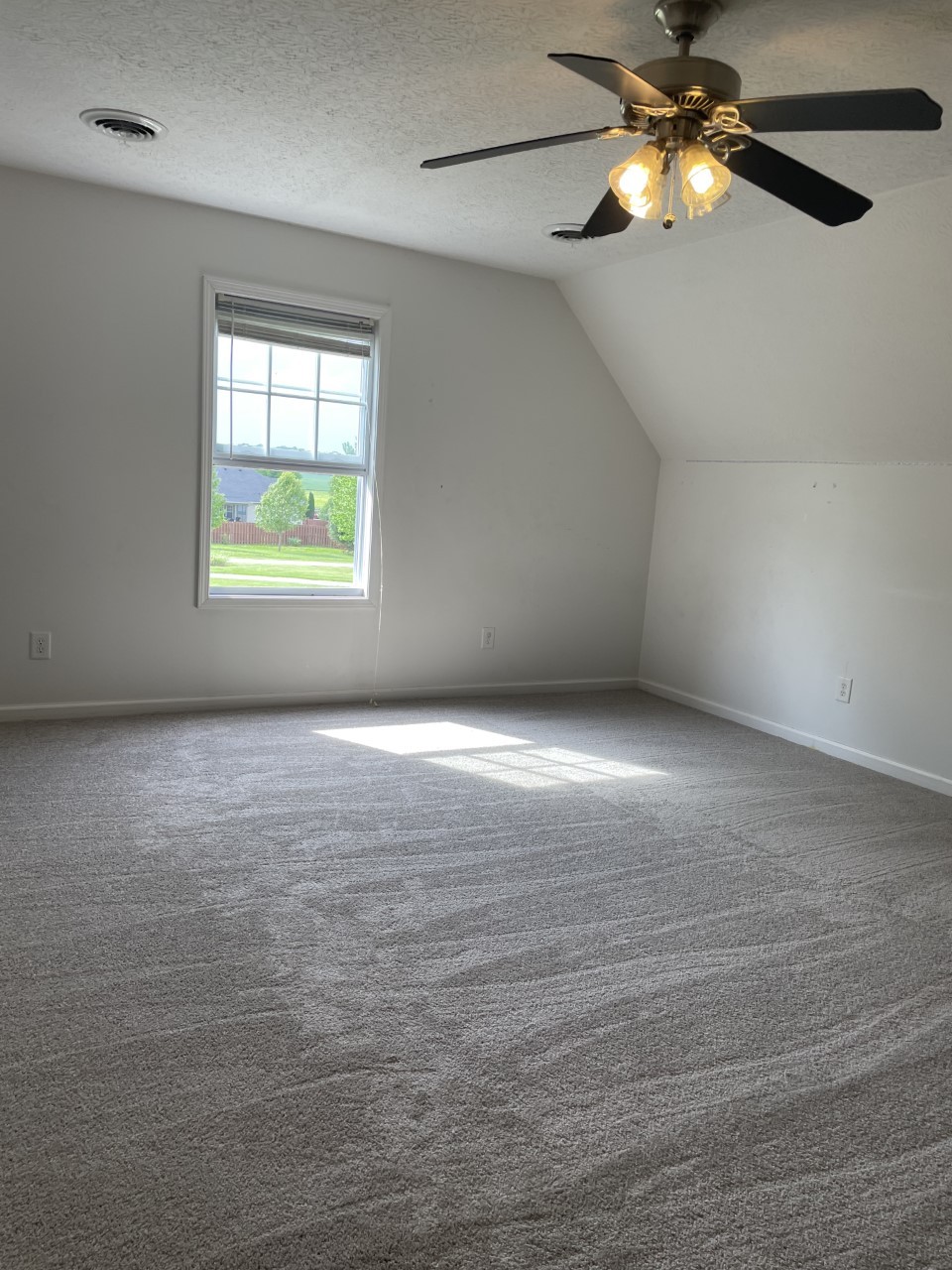 1004 Roland Court Cottontown, TN 37048 - Photo 21 of 22 an empty room with windows and chandelier fan