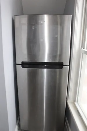 a close view of closet