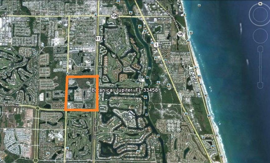 140 West Bay Cedar Circle Jupiter, FL 33458 - Photo 27 of 36 Map marked up