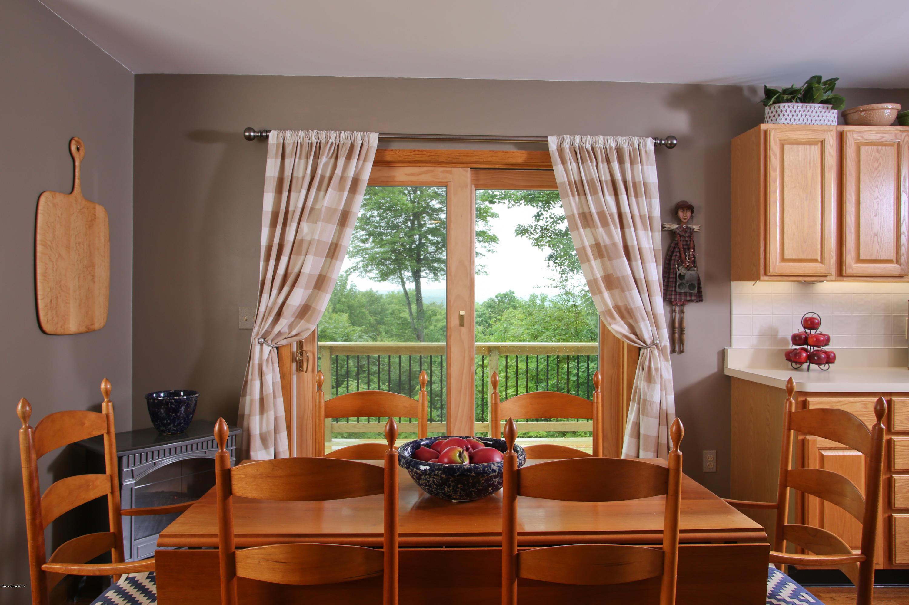 263 Harrington Road Otis, MA 01253 - Photo 14 of 33 a view of a dining room with furniture window and outside view
