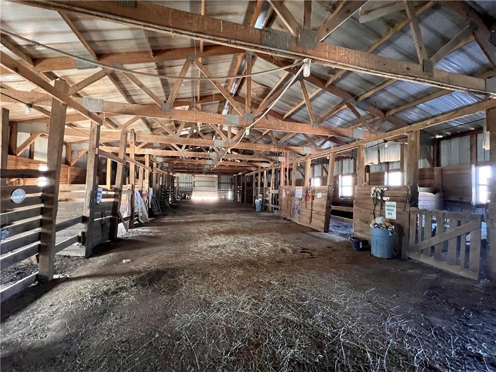1722 Nashville Road Rochester Mills, PA 15771 - Photo 7 of 25 a view of a garage with wooden table and chairs
