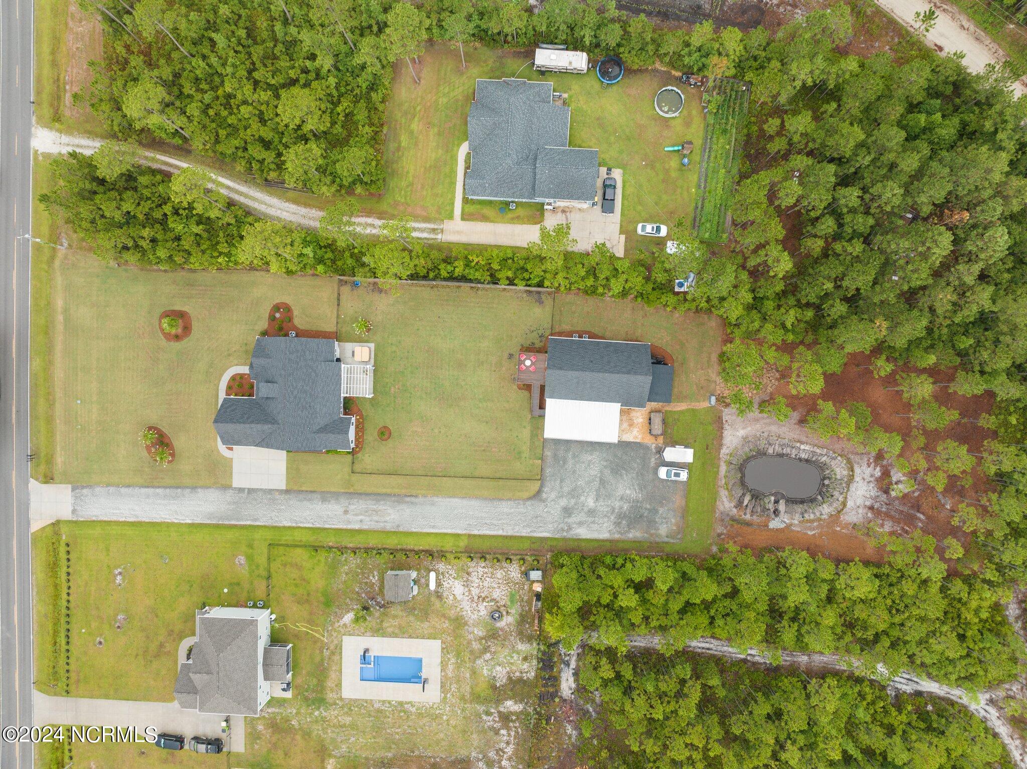 2463 Hoover Road Hampstead, NC 28443 - Photo 54 of 59 Aerial
