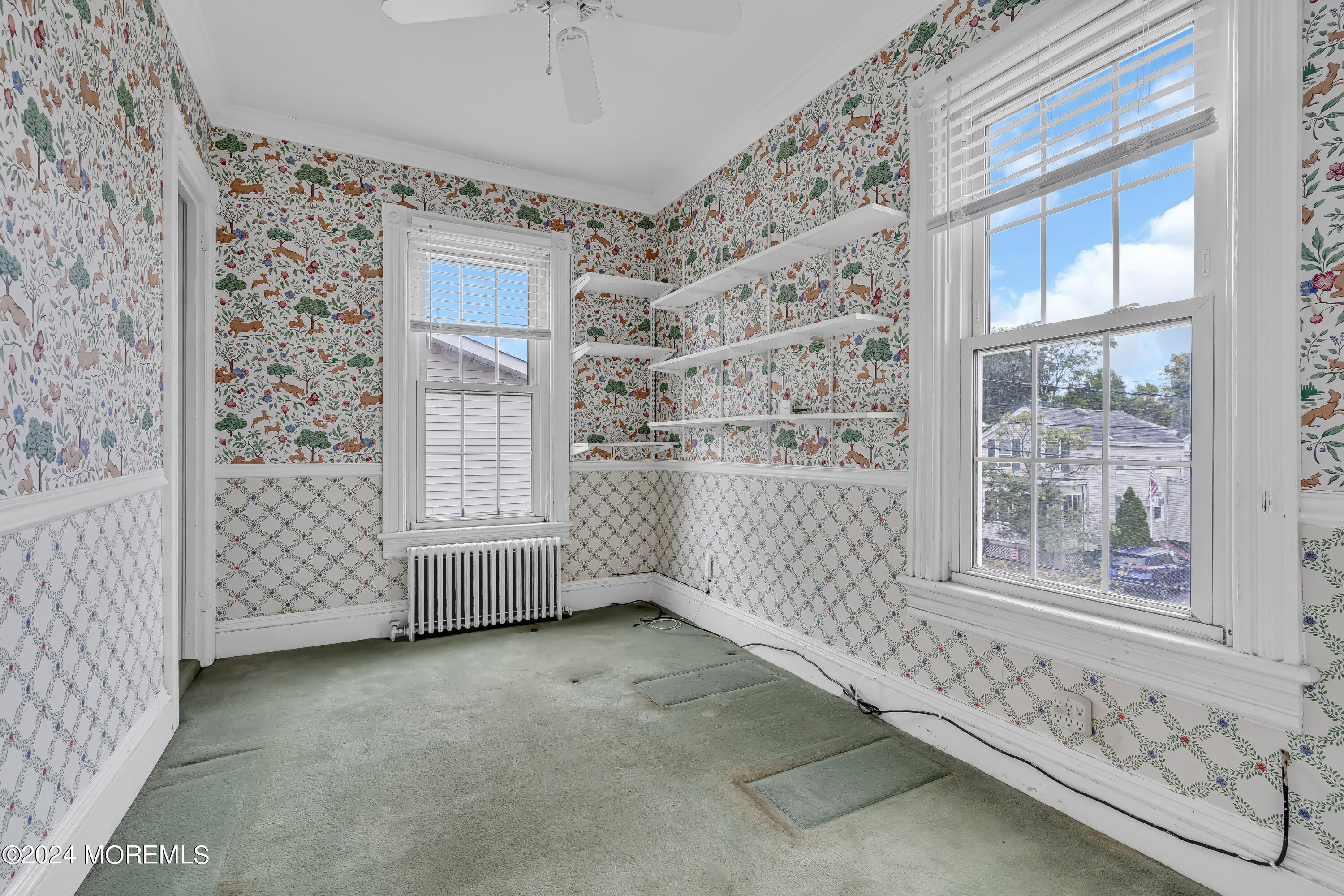 45 2nd Street Keyport, NJ 07735 - Photo 17 of 24 a view of an empty room with a window