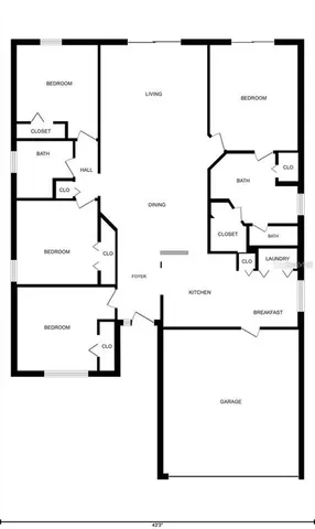 a picture of a room with a window