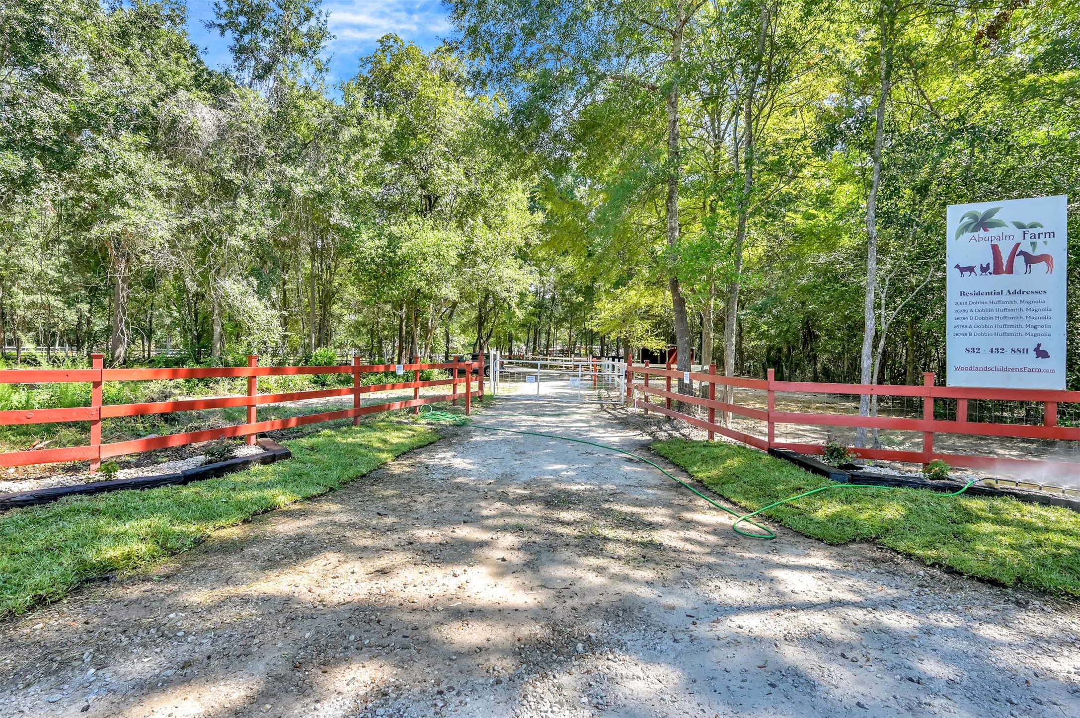 a childrens park with lots of swings and slides