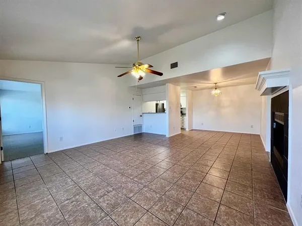 a view of empty room