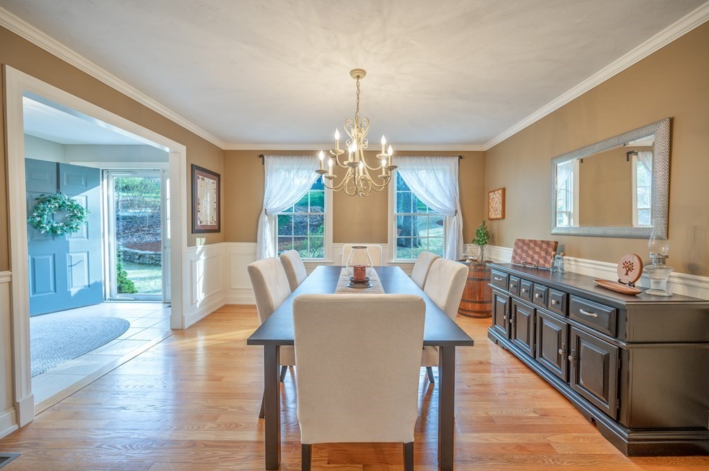 91 Hartness Road Sutton, MA 01590 - Photo 13 of 27 a view of a dining room with furniture and window