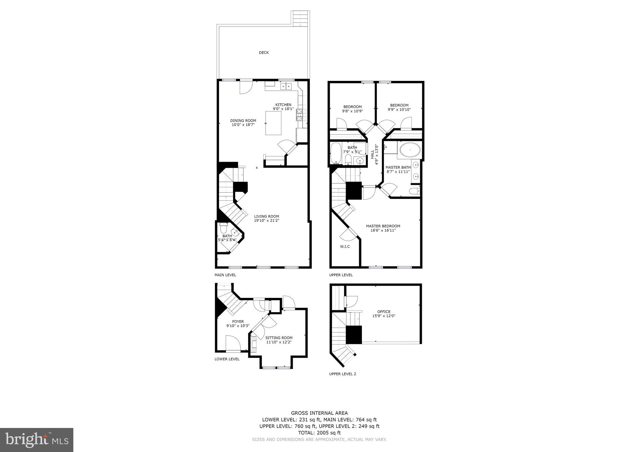9311 Summit View Way Perry Hall, MD 21128 - Photo 35 of 35 Floor Plan