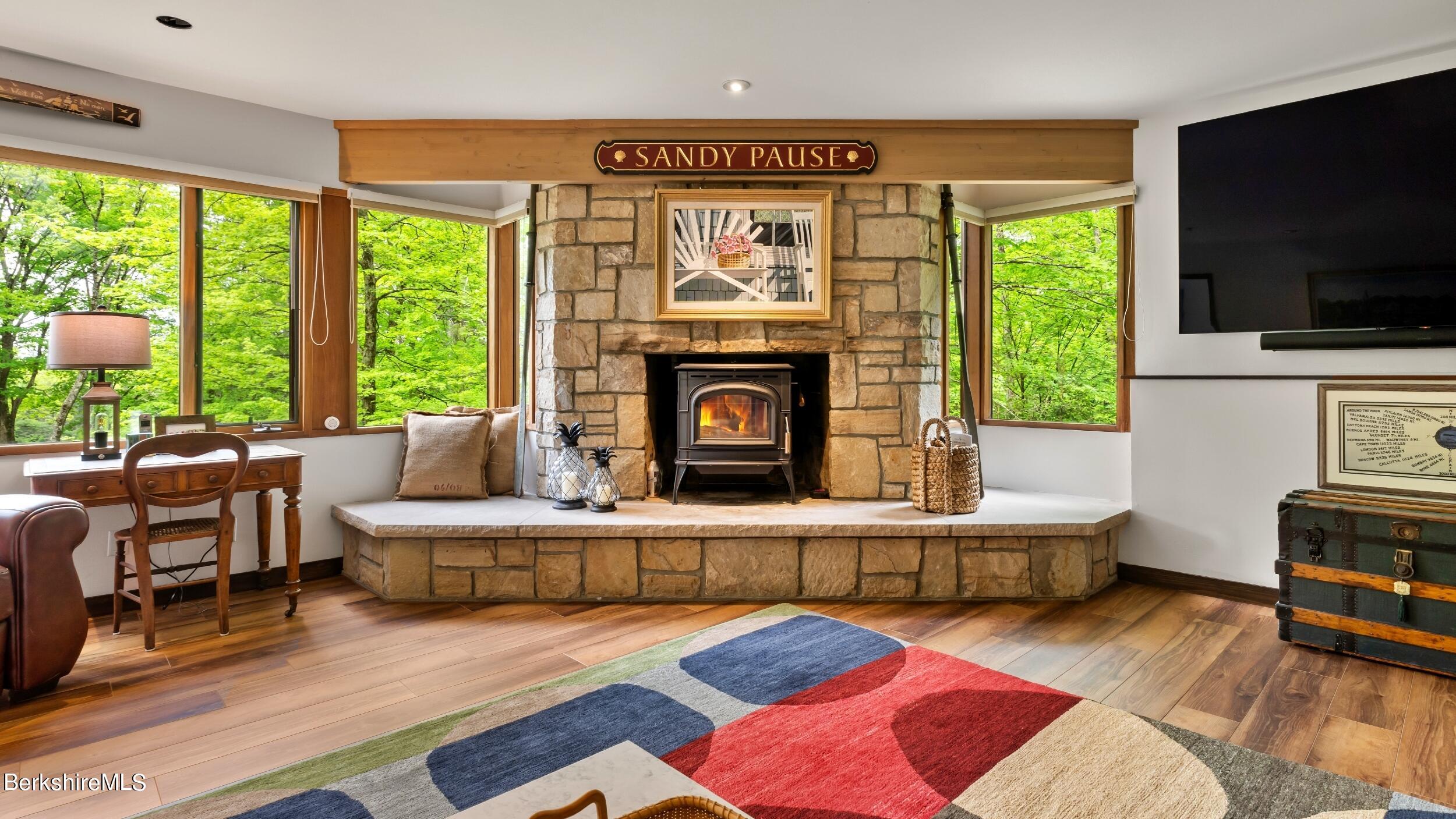 140 Main Road Monterey, MA 01230 - Photo 32 of 44 MEDIA ROOM ON LOWER LEVEL