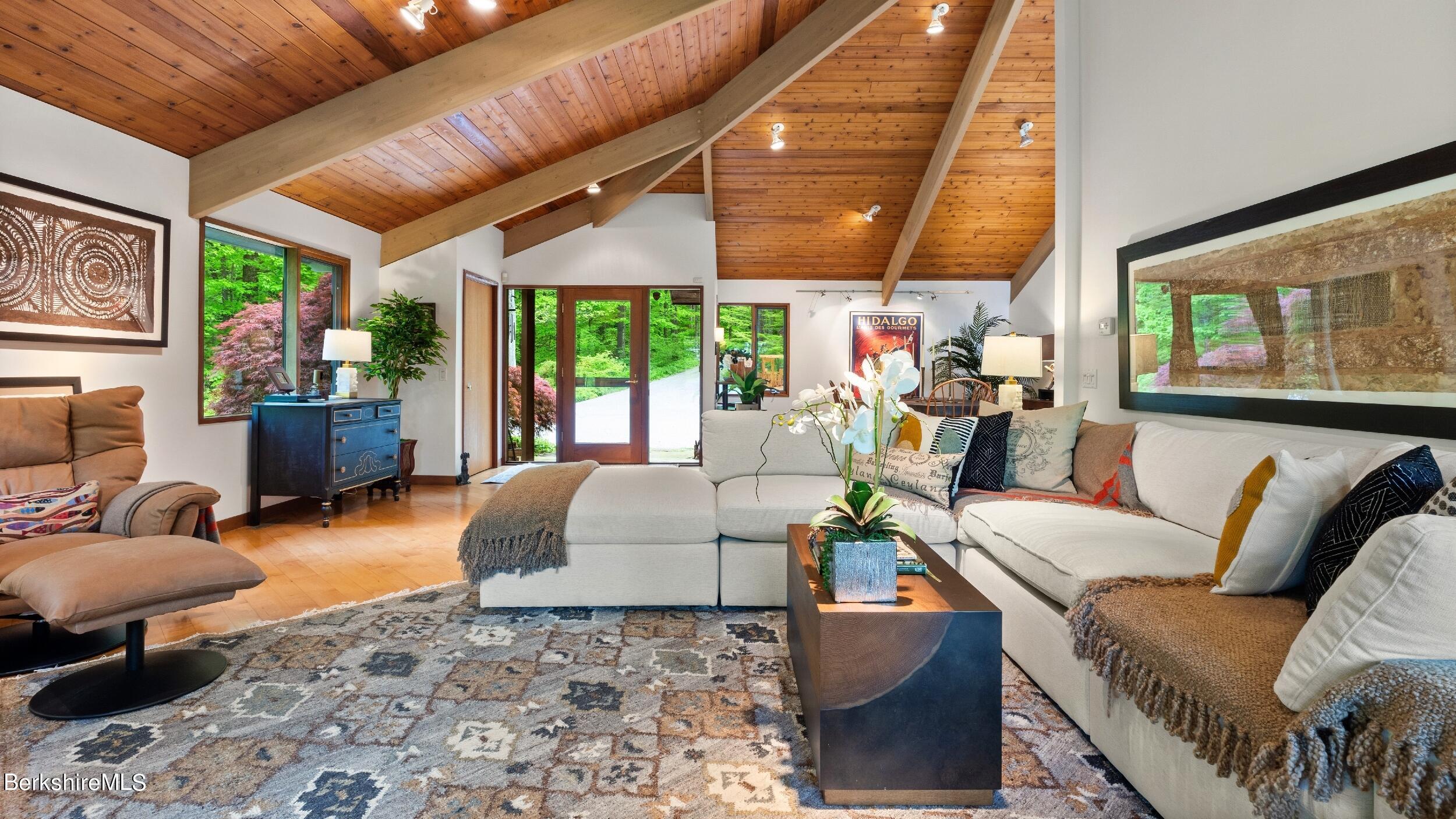 140 Main Road Monterey, MA 01230 - Photo 6 of 44 VIEW TO FRONT DOOR