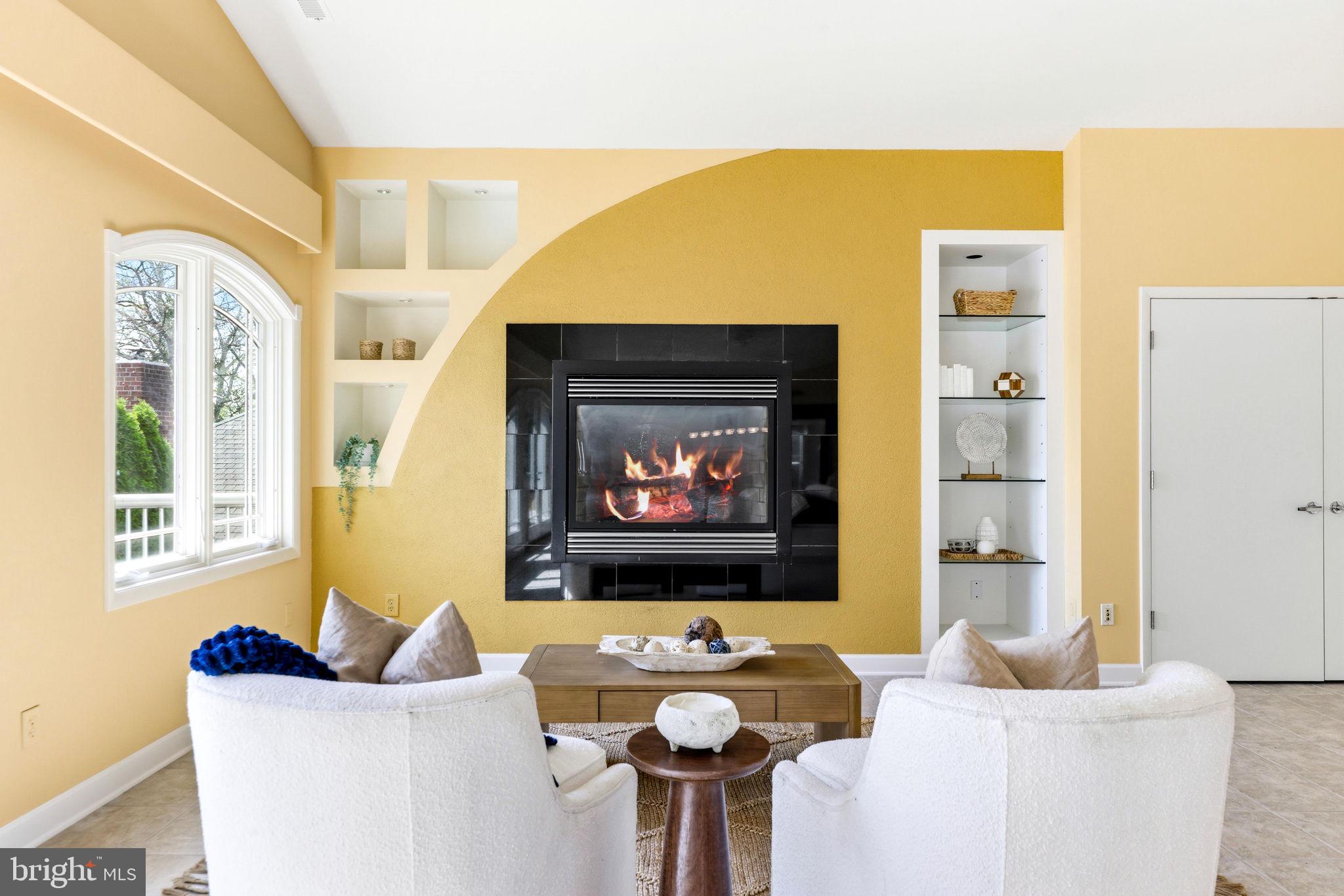 1501 Shore Road Middle River, MD 21220 - Photo 37 of 82 Gas fireplace in primary sitting area