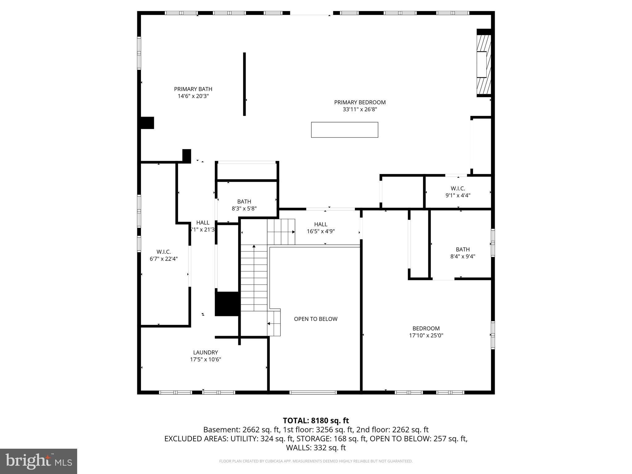 1501 Shore Road Middle River, MD 21220 - Photo 79 of 81 Upper level floor plan