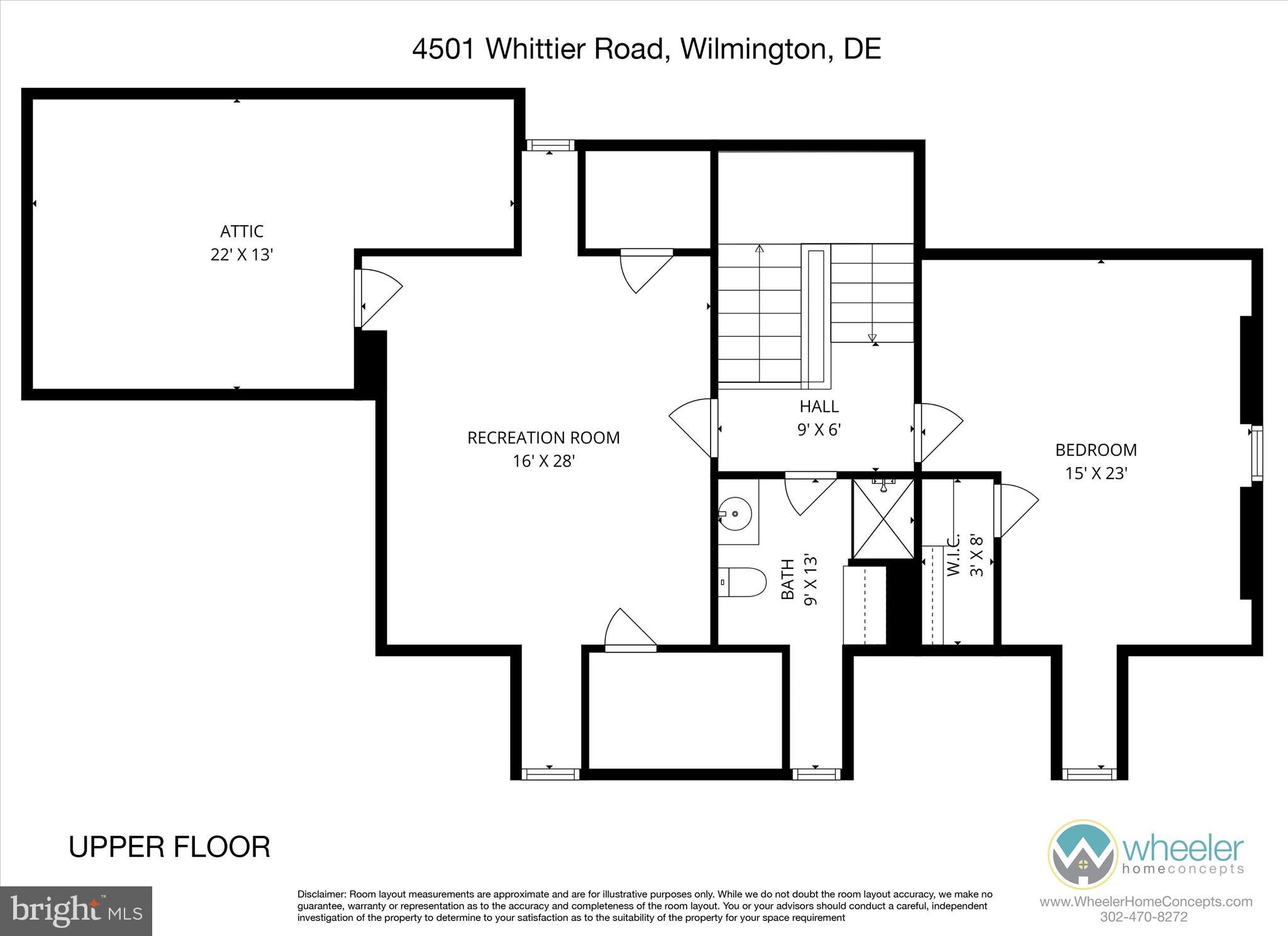 4501 Whittier Road Wilmington, DE 19802 - Photo 93 of 95 Third Floor