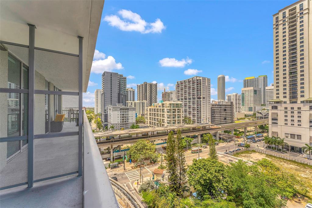1111 Southwest 1st Avenue, Unit 1224N Miami, FL 33130 - Photo 18 of 37 a view of a balcony with city view