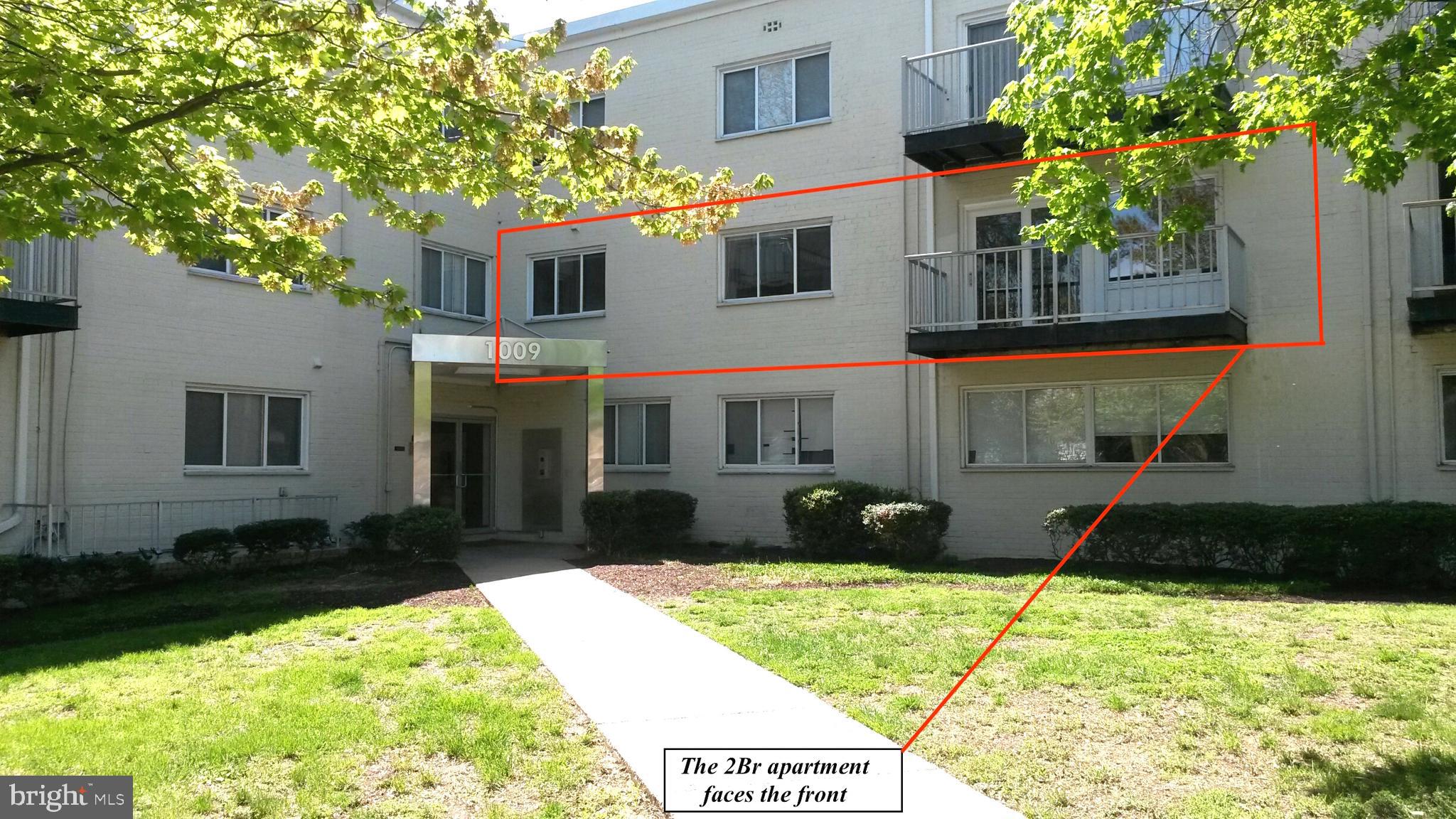 1009 Chillum Road, Unit 314 Hyattsville, MD 20782 - Photo 2 of 46 Front Entrance to building; unit 314 faces front.