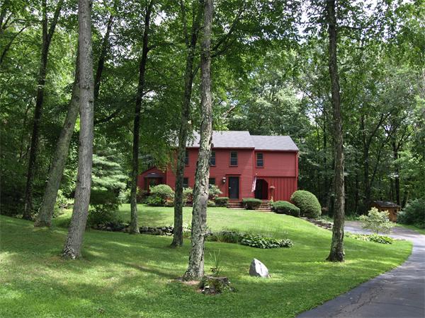 69 Teele Road Bolton, MA 01740 - Photo 16 of 17 a view of a house with a yard