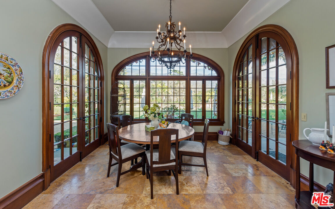 2733 Sycamore Canyon Road Montecito, CA 93108 - Photo 22 of 30 a view of hall way with furniture