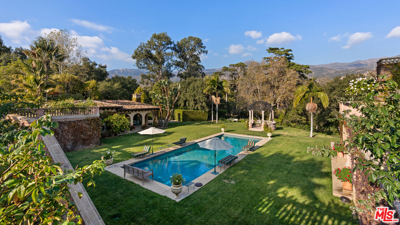 2733 Sycamore Canyon Road Montecito, CA 93108 - Photo 5 of 30 a view of a swimming pool with a patio