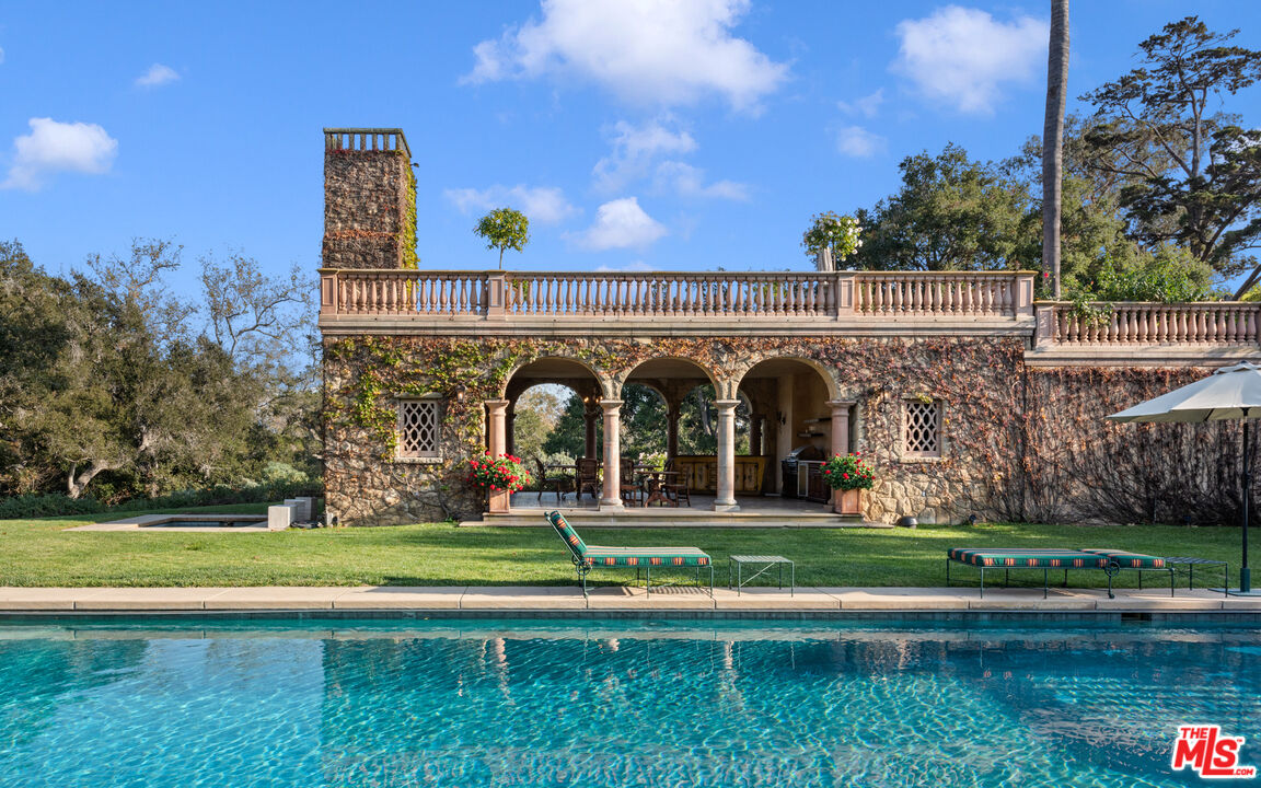 2733 Sycamore Canyon Road Montecito, CA 93108 - Photo 7 of 30 a view of a building with a swimming pool