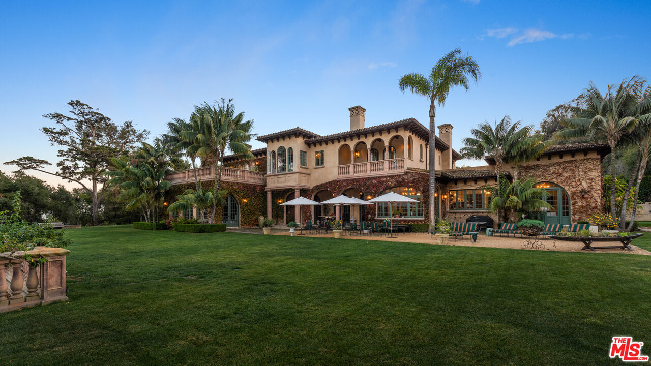 2733 Sycamore Canyon Road Montecito, CA 93108 - Photo 10 of 30 a view of a house with a yard and sitting area