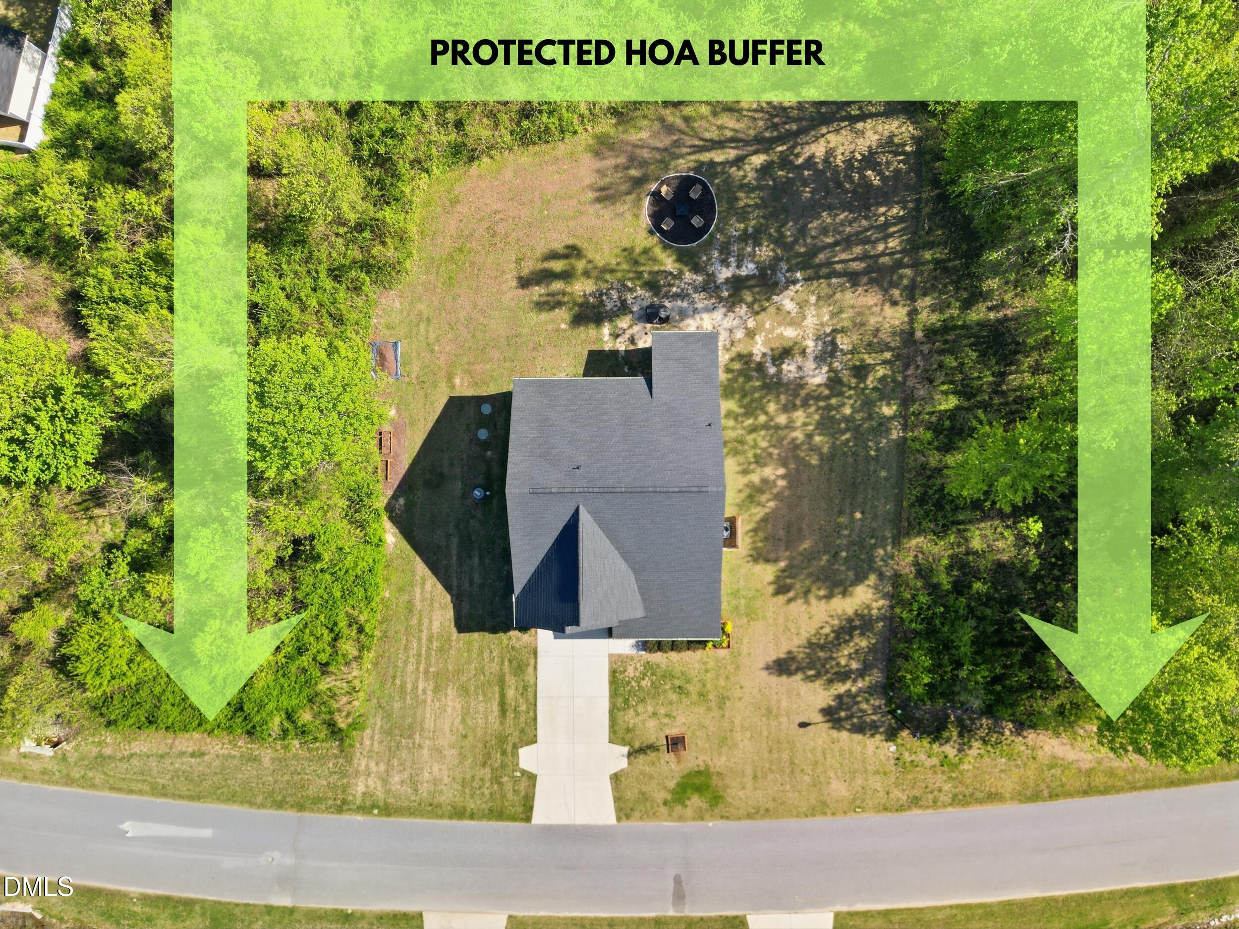 386 Howards Crossing Drive Wendell, NC 27591 - Photo 2 of 31 an aerial view of houses with yard