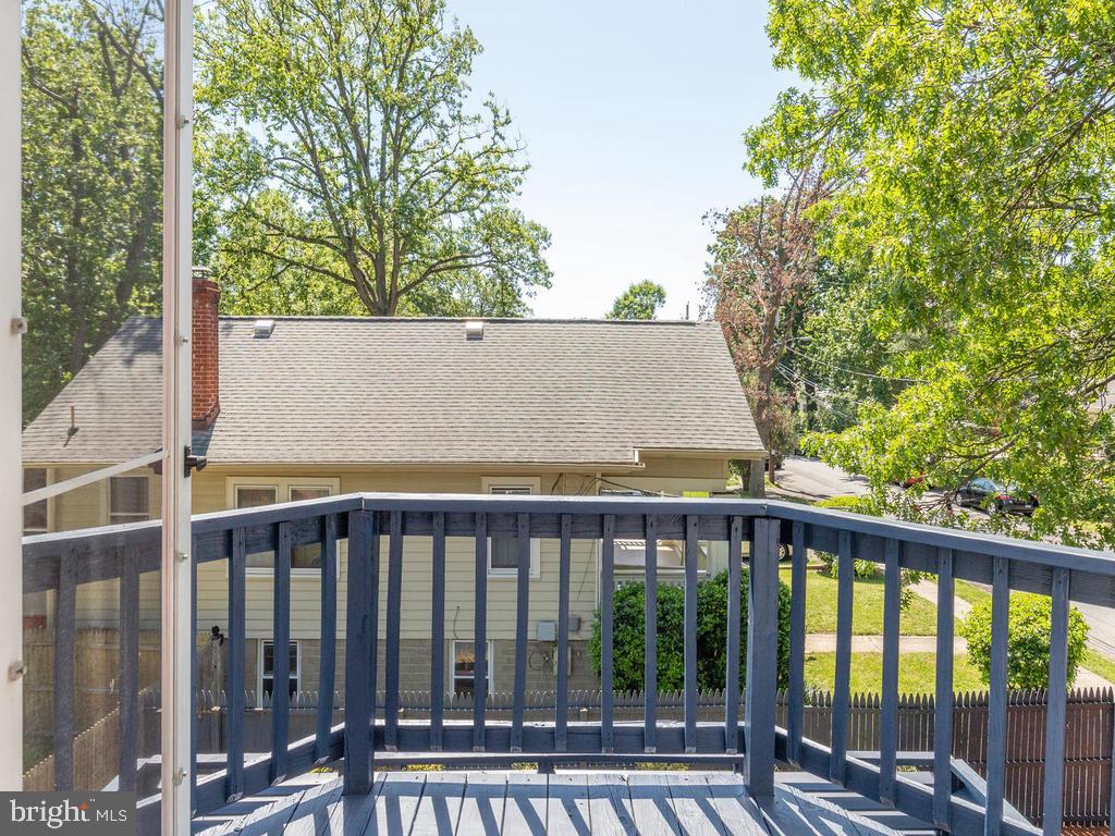 7899 Chicago Avenue Silver Spring, MD 20910 - Photo 37 of 49 Balcony from Master Bedroom