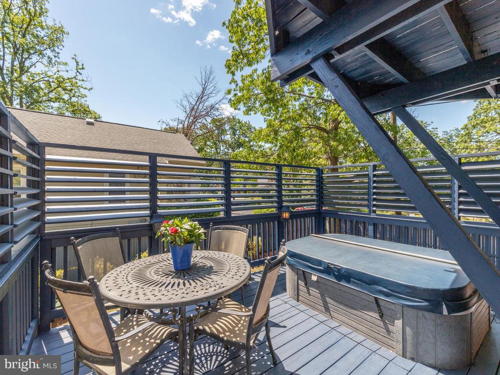 7899 Chicago Avenue Silver Spring, MD 20910 - Photo 42 of 49 Entertain your guests on your private deck.