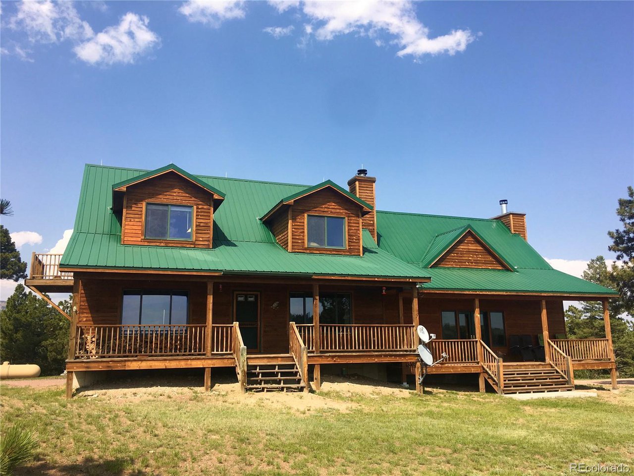 1251 Antelope Trail Cotopaxi, CO 81223 - Photo 5 of 38 a front view of house with yard