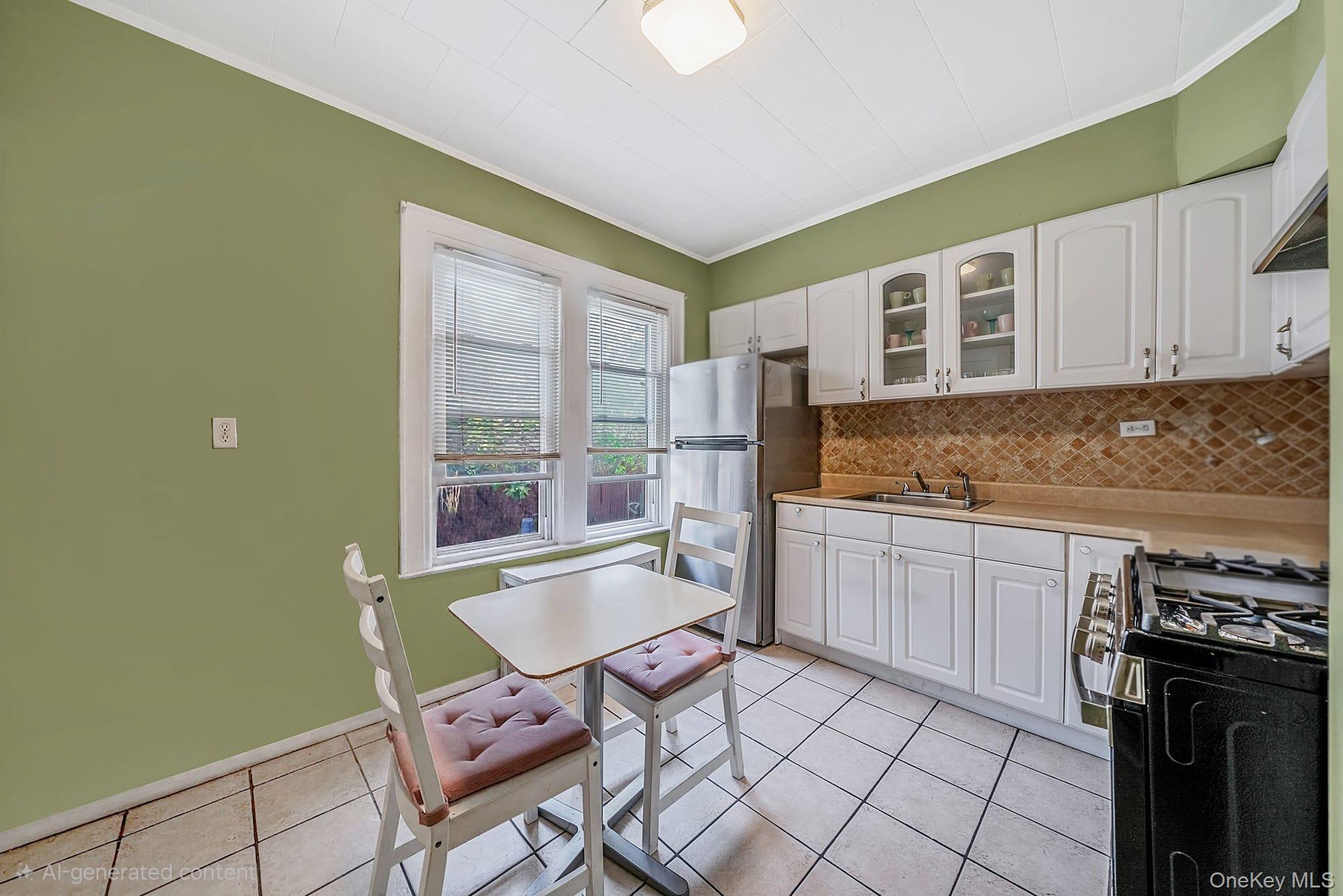 93-20 92nd Avenue Queens, NY 11421 - Photo 9 of 21 a kitchen with a stove a sink and a refrigerator