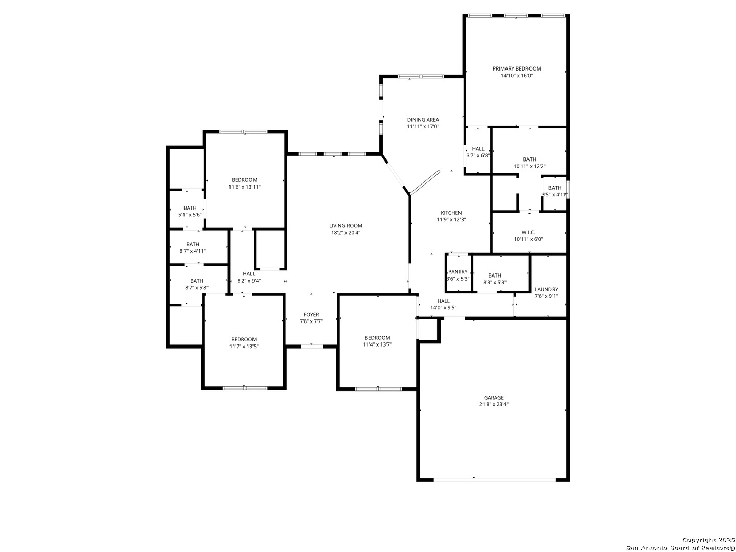 2211 Geneva Street Castroville, TX 78009 - Photo 4 of 41 a picture of floor plan