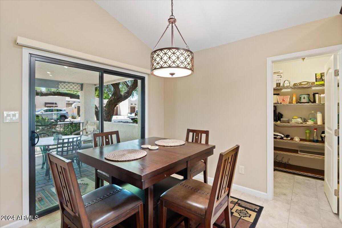 26247 North Arroyo Way Rio Verde, AZ 85263 - Photo 13 of 70 Casual Dining & Front Patio View