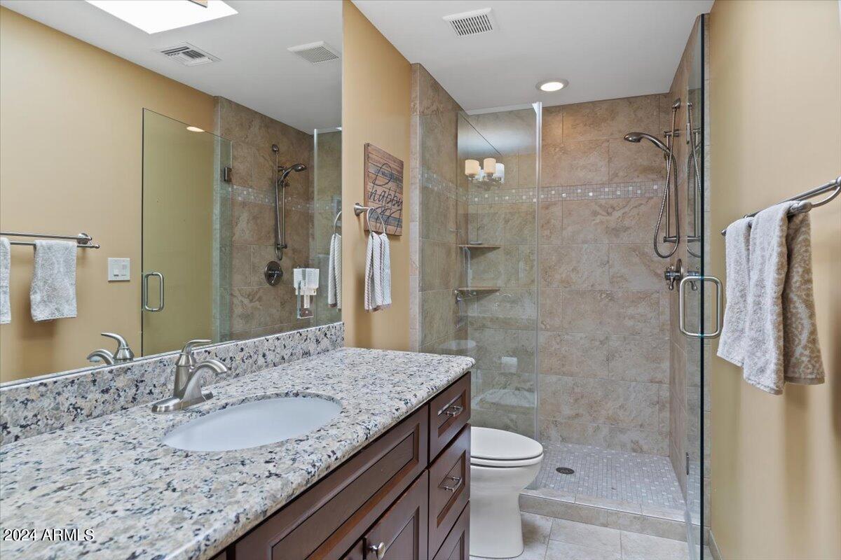26247 North Arroyo Way Rio Verde, AZ 85263 - Photo 26 of 70 Stunning Hall Bath With Walk-In Shower