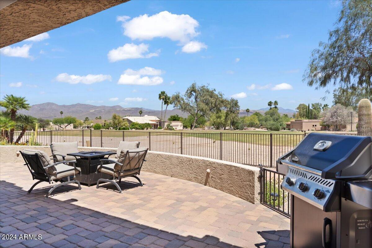 26247 North Arroyo Way Rio Verde, AZ 85263 - Photo 29 of 70 Seating With Fire Pit And Weber Grill