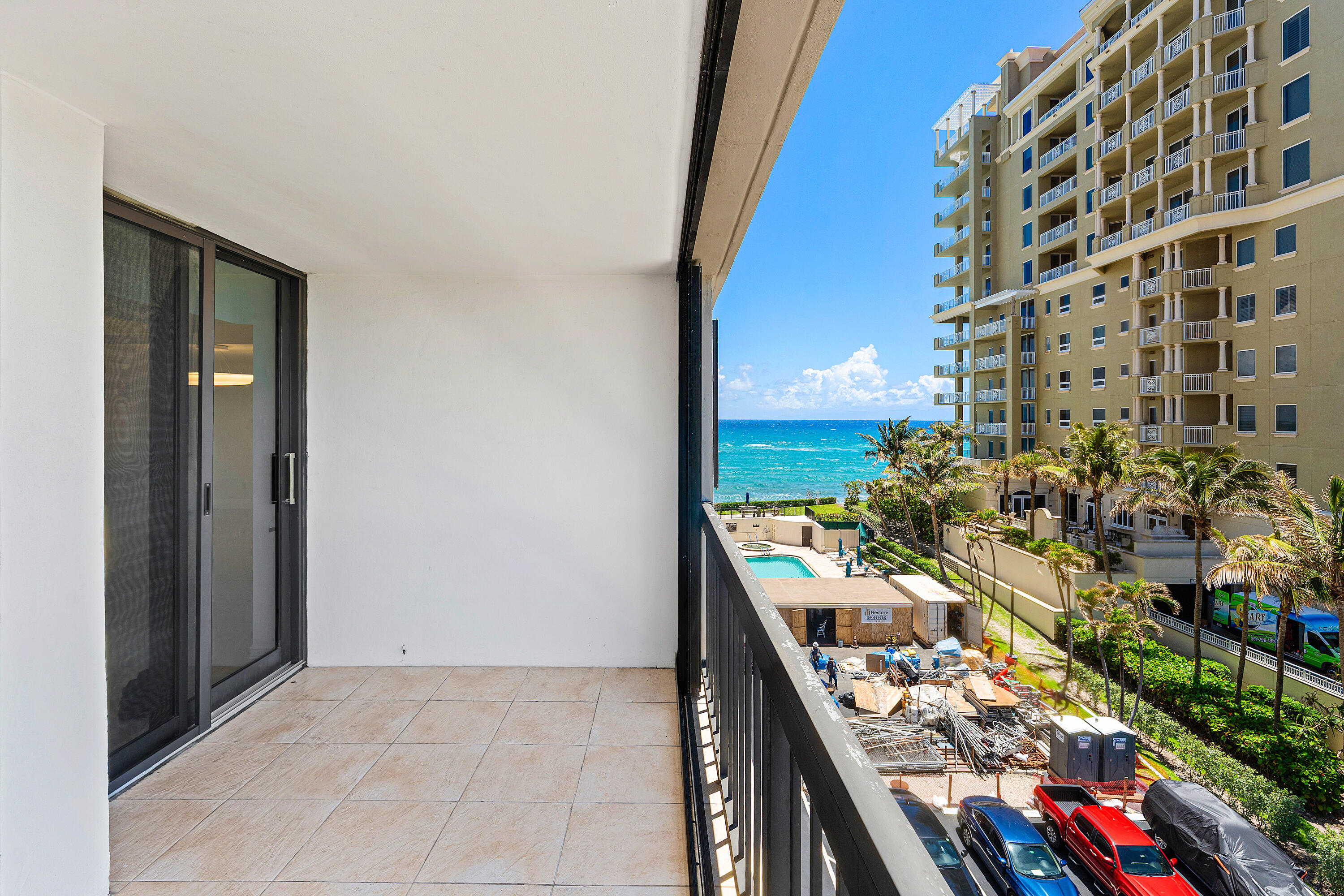 5380 North Ocean Drive, Unit 5A Riviera Beach, FL 33404 - Photo 22 of 38 Balcony 2