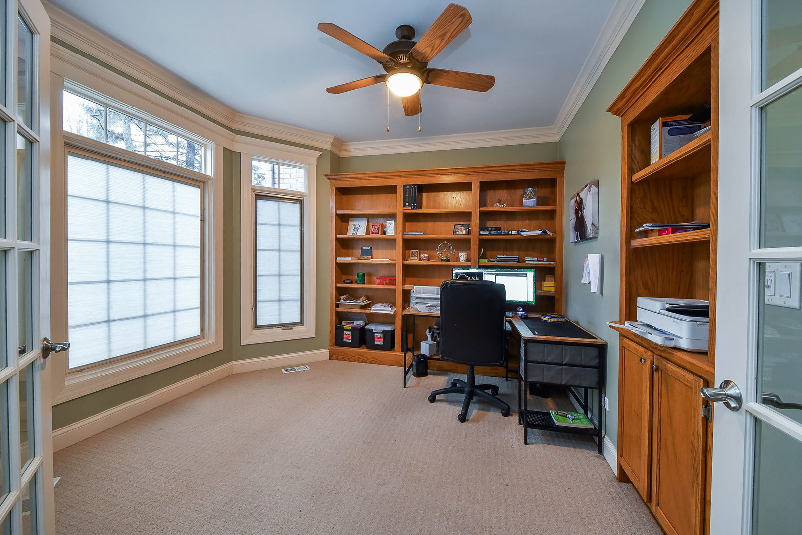 1811 Rizzi Lane, Unit 1811 Bartlett, IL 60103 - Photo 3 of 29 a view of a workspace with furniture and a window