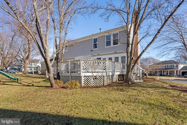a house view with outdoor space