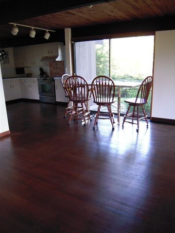 5 Butler Road Stockbridge, MA 01262 - Photo 14 of 22 a view of a dining room with furniture window and wooden floor